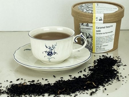 Thé noir Caramel beurre salé - ref-1748 - Pot de 25 infusettes